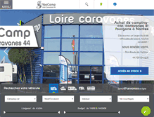 Tablet Screenshot of loire-caravanes.ypocamp.fr