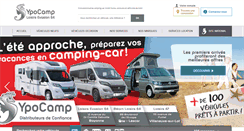Desktop Screenshot of loisirs-evasion.ypocamp.fr